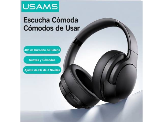Auriculares Bluetooth YJ Series 40Hs Negro UJ29 USAMS