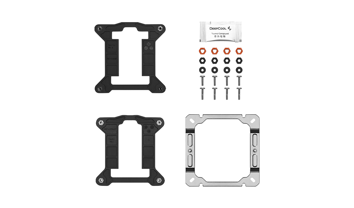 Deepcool AG400 kit de montaje Intel AMD pasta térmica
