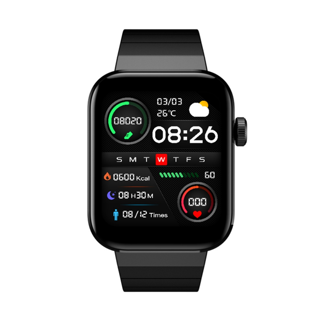 Smartwatch Mibro T1 Negro vista frontal