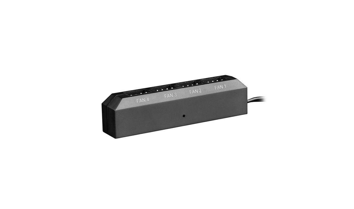 Deepcool FH-04 hub de ventiladores vista lateral