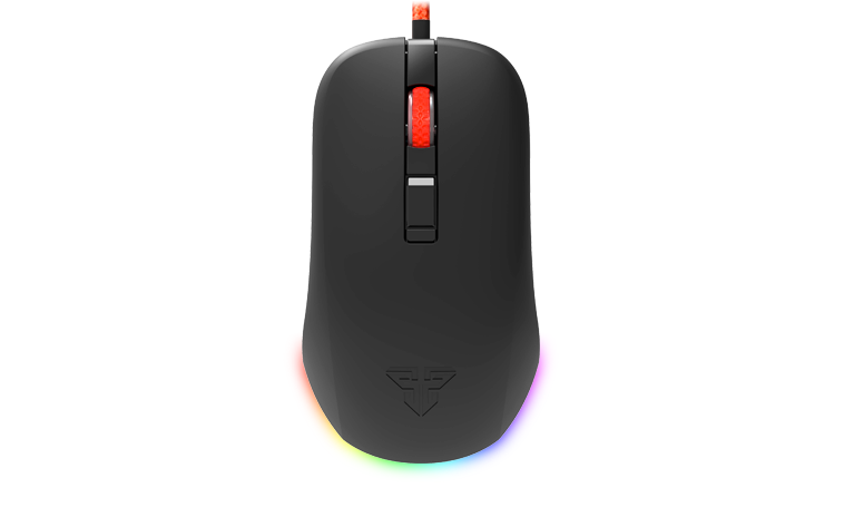 Mouse Fantech G13 Rhasta II Negro vista superior RGB