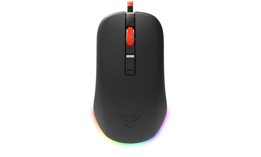 Mouse Fantech G13 Rhasta II Negro vista superior RGB